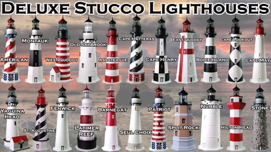 Lawn Lighthouses For Yard Or Garden The Lighthouse Man