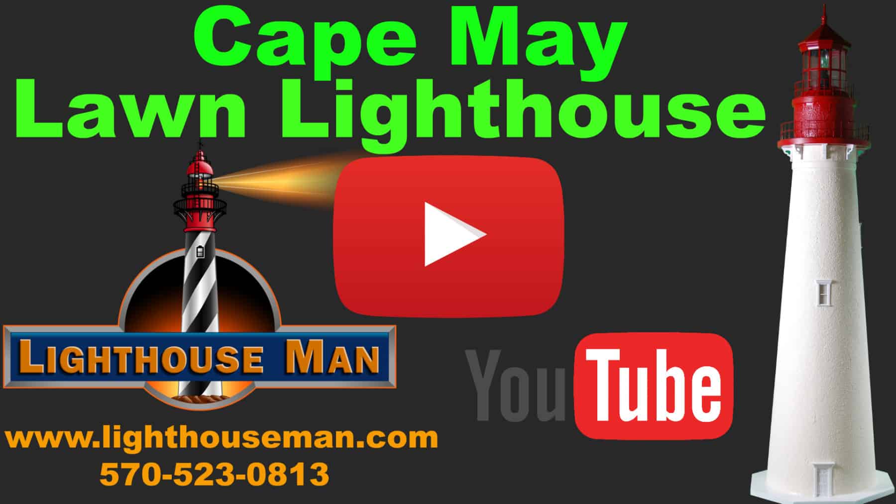 Cape May Yard Lighthouse You Tube Video Intro