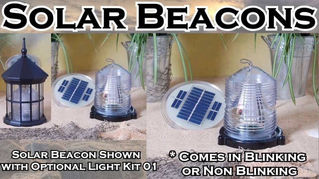 lighthouse solar light lantern