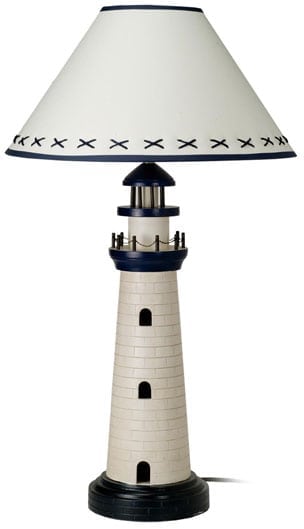 Decorative Lighthouse Lamps The, Lighthouse Lamp And Shade Company