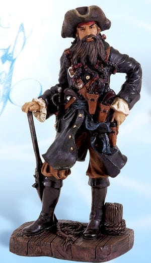 Pirate Figurines and Statues - The Lighthouse Man