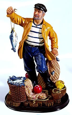 Nautical Figurines and Statues - The Lighthouse Man