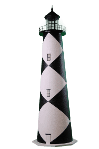 Cape Lookout E-line Yard Lighthouse