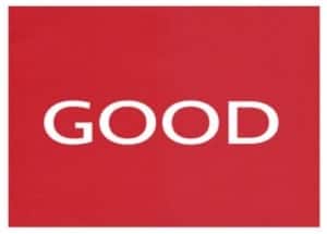 Picture of the word good