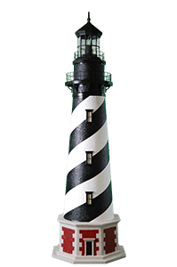 Deluxe Stucco Yard Lighthouse