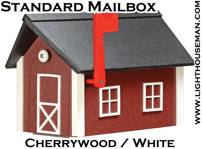 Amish Built Polywood Standard Mailboxes | Lighthouse Man
