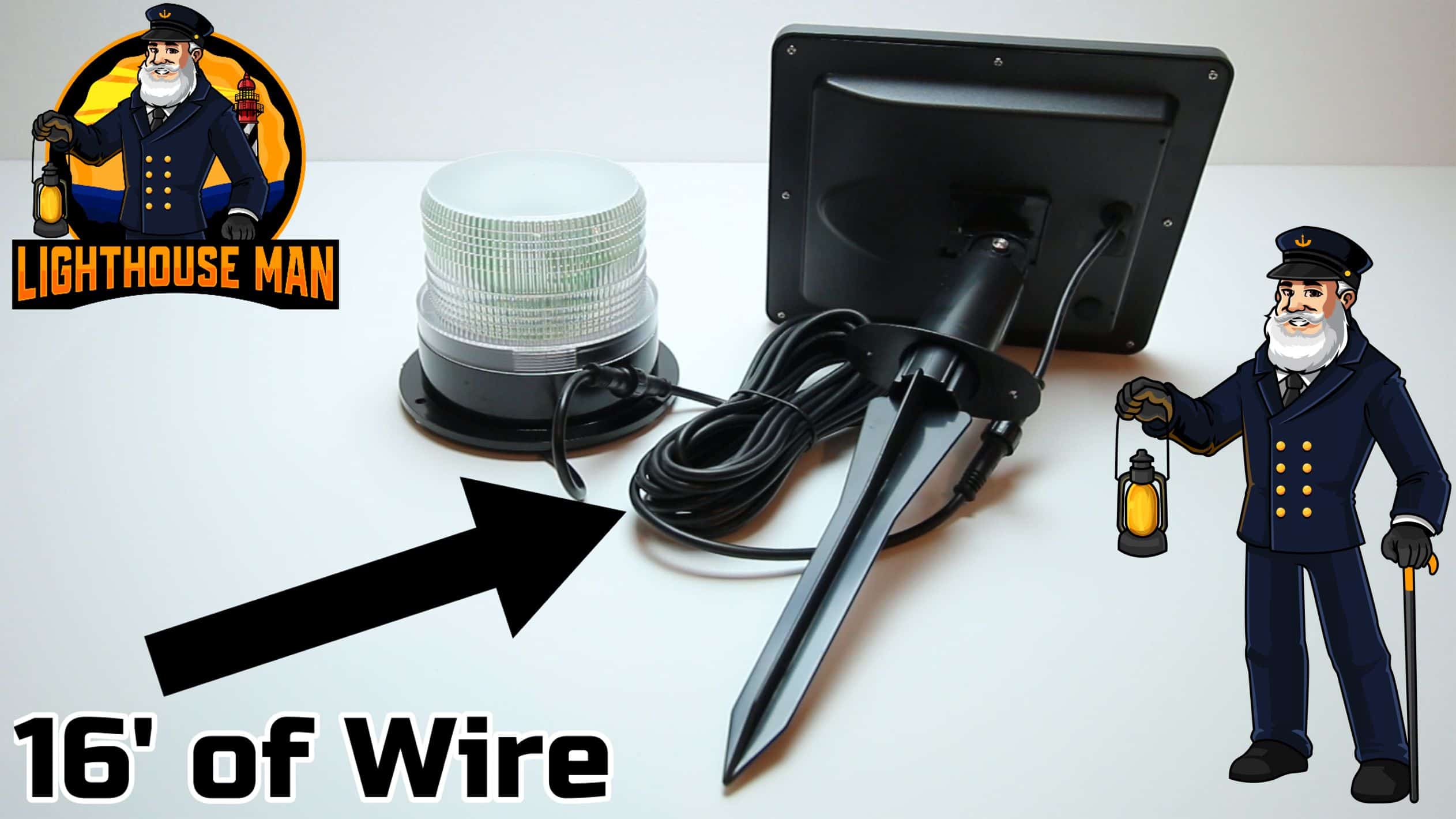 Solar Revolving Beacon Connection Wire