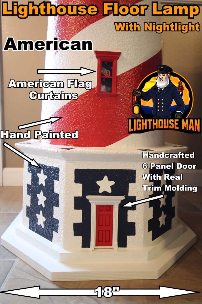 Base for the American Lighthouse Floor Lamp 