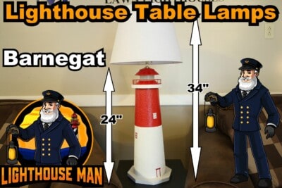 Barnegat Lighthouse Bedside Lamp