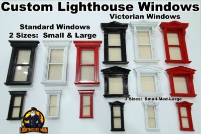Custom Lighthouse Themed Windows for Him