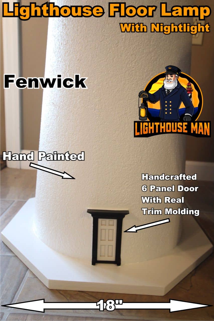 Base for the Fenwick Lighthouse Floor Lamp 