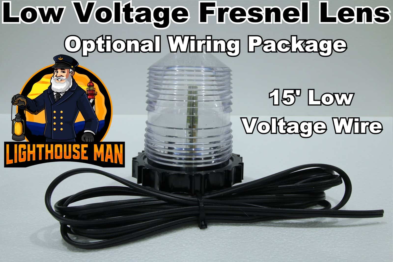 Low Voltage Fresnel Lens Wiring Package