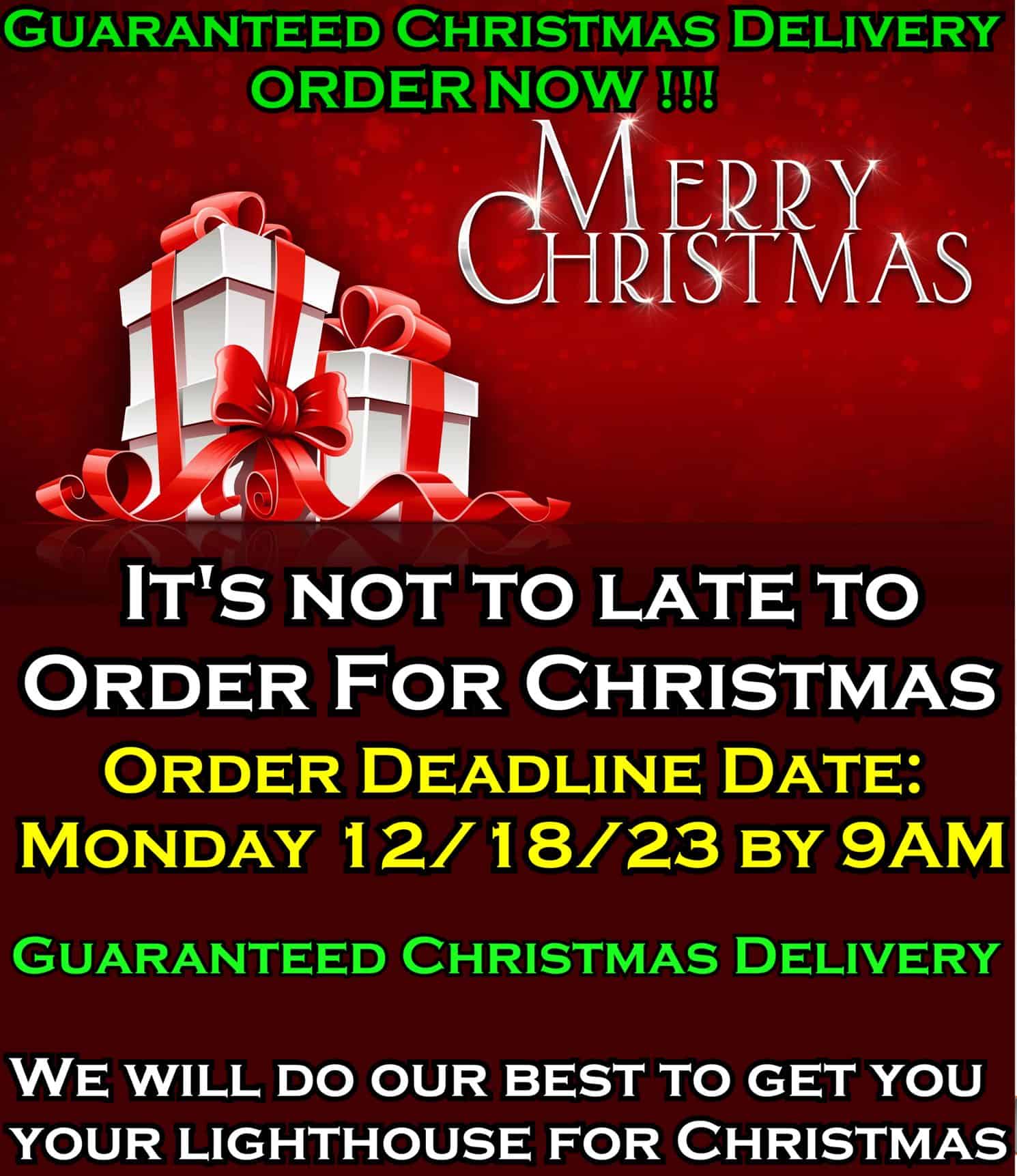 Christmas Cut Off Date