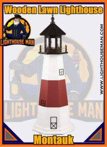 Montauk Wooden Lawn Lighthouse