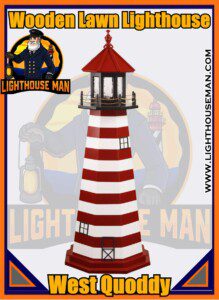 West Quoddy Wooden Lawn Lighthouse