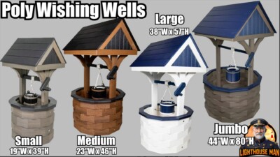 Wishing Well Pump Covers Sizes Combo