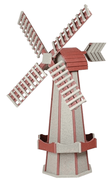 Driftwood and Cherrywood Poly Windmill NB