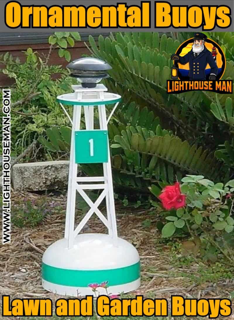 Lawn and Garden Ornamental Buoy Small Green