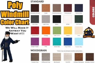 Poly Windmill Color Chart