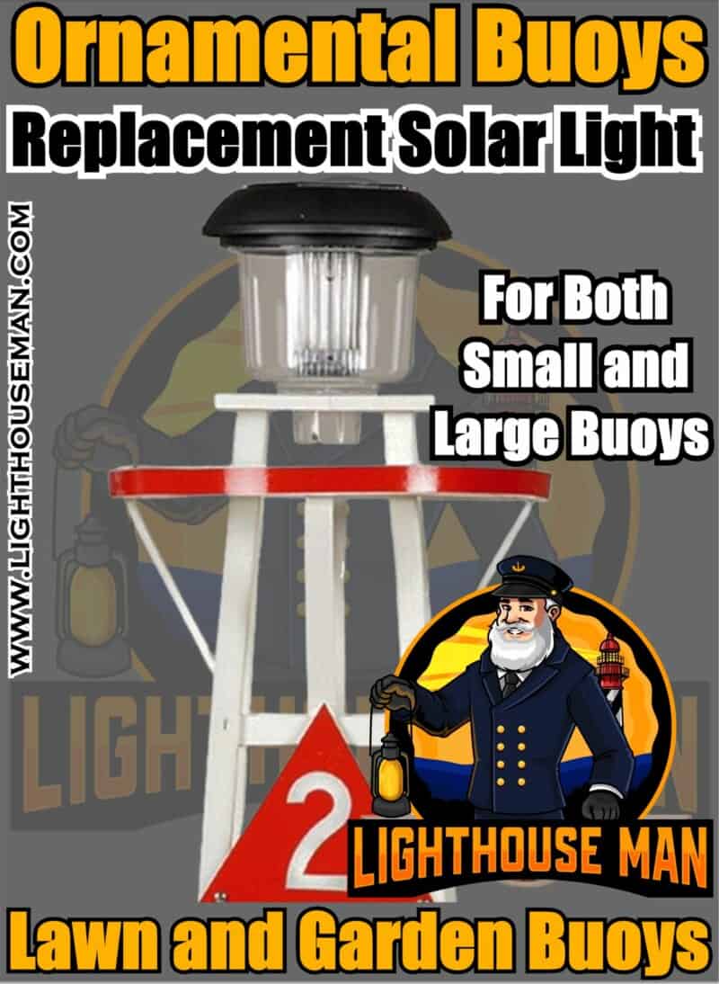 Replacement Solar Light for Lawn Buoys