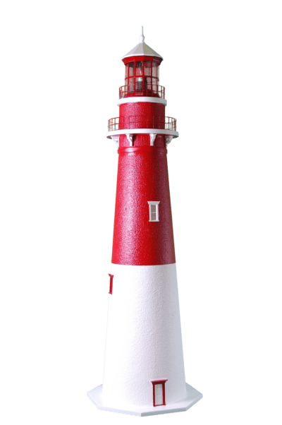 Best Lighthouse Lawn Ornament - Barnegat Deluxe Stucco 