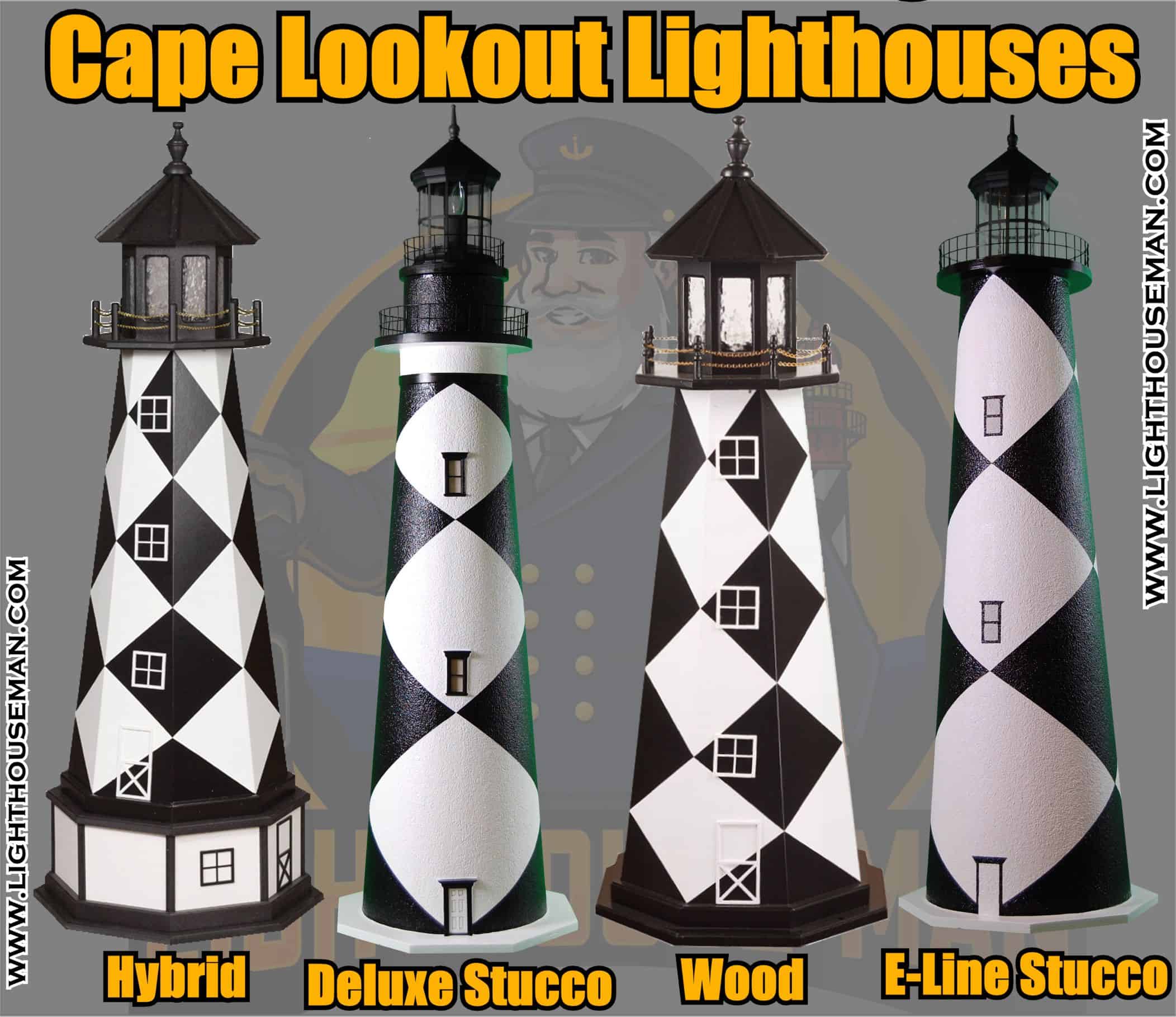 Cape Lookout Lighthouse Yard Ornaments