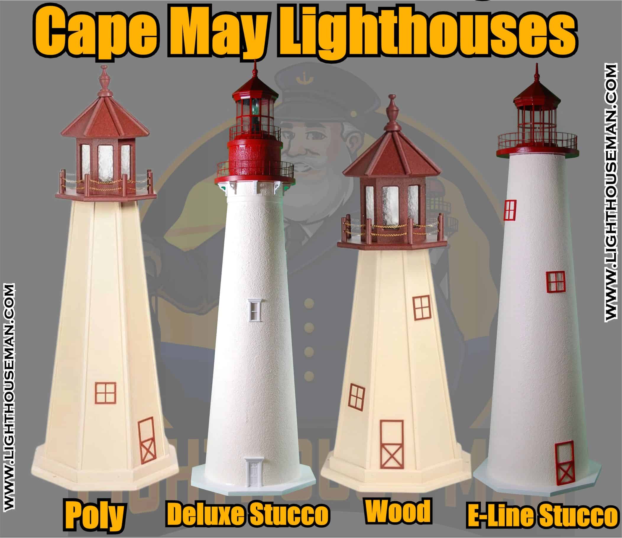 Cape May Lighthouse Yard Ornaments