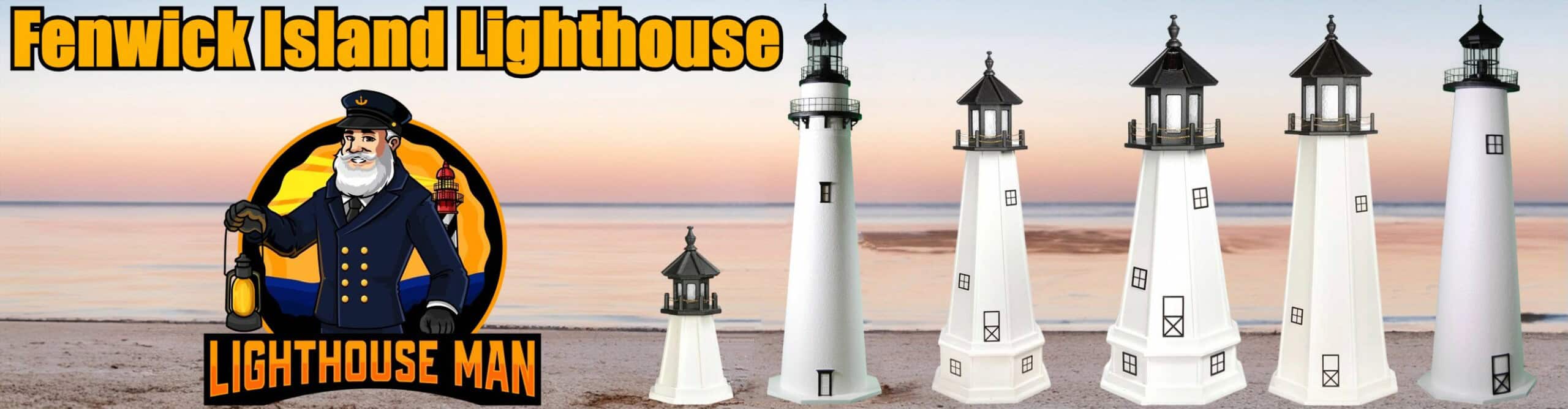 Fenwick Island Yard Lighthouse Header Fenwick Island Yard Lighthouse Ornaments