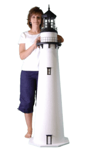 Fenwick Island Yard Lighthouse With Model