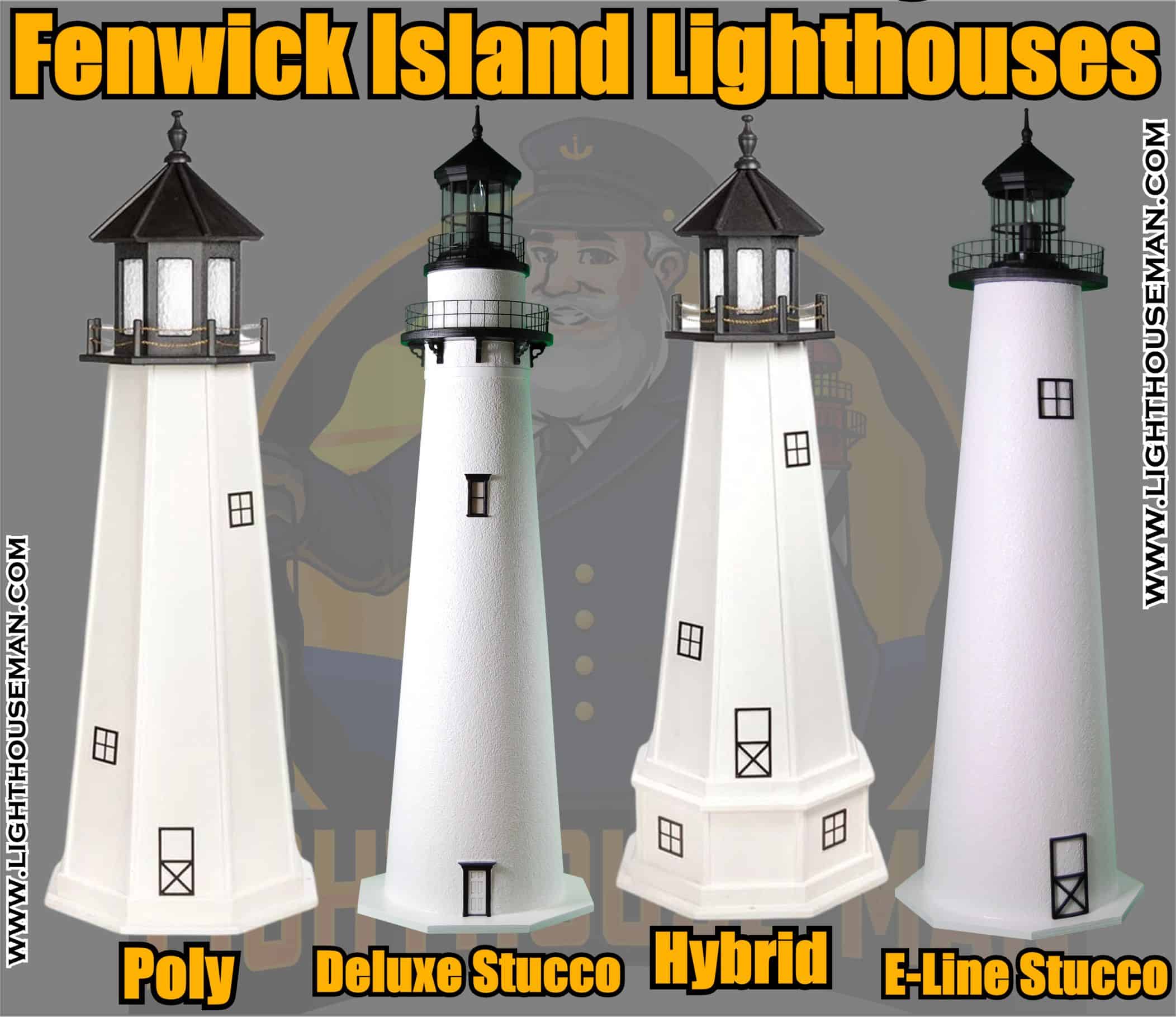 Fenwick Island Lighthouse Yard Ornaments