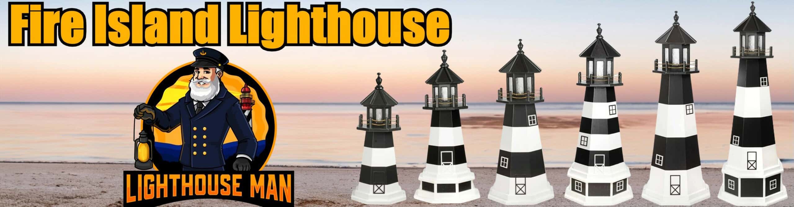 Fire Island Yard Lighthouse Ornaments Fire Island Yard Lighthouse Ornaments