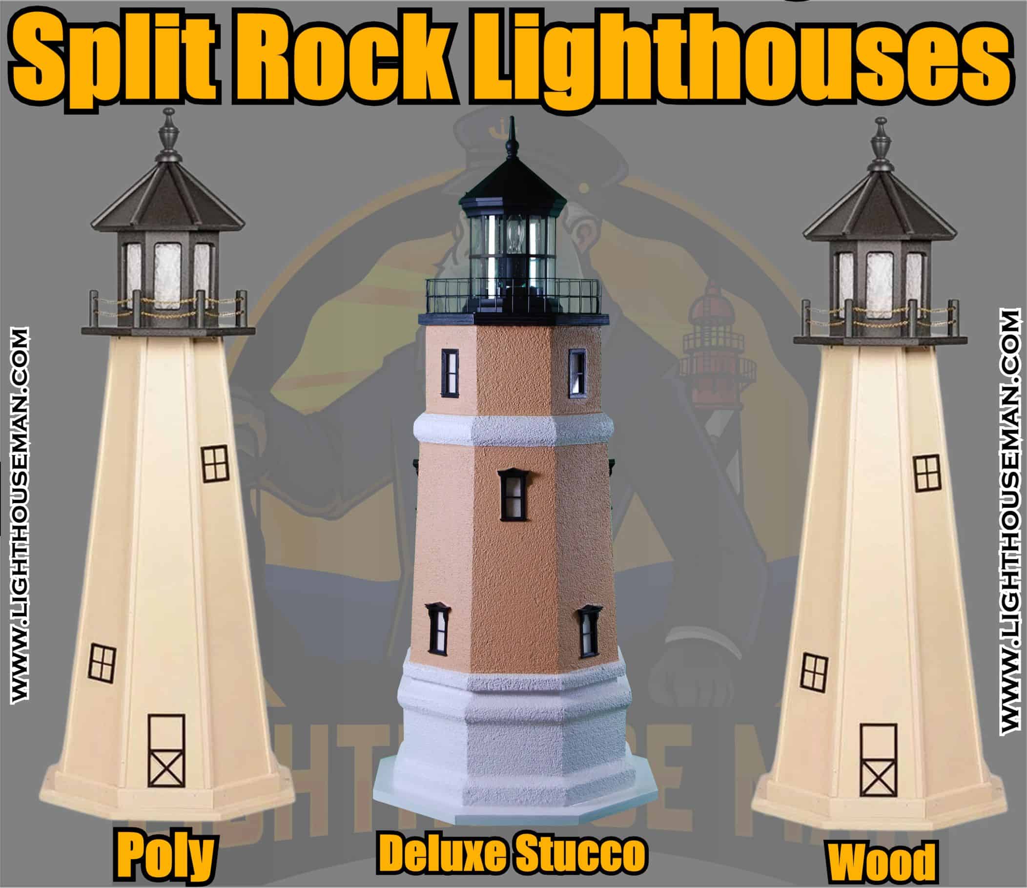 Split Rock Yard Lighthouse Ornaments