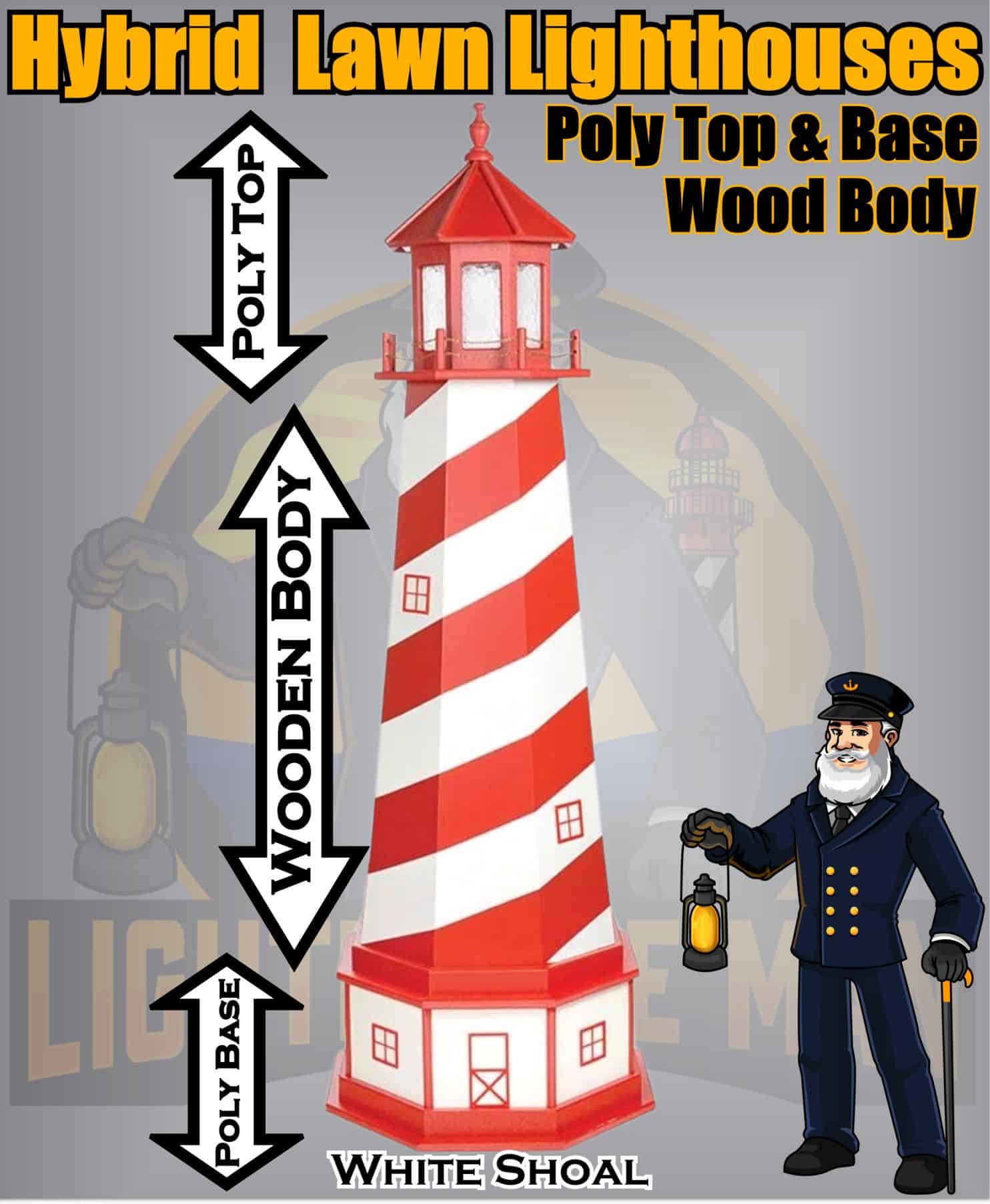 White Shoal Hybrid Lighthouse Utility Cover