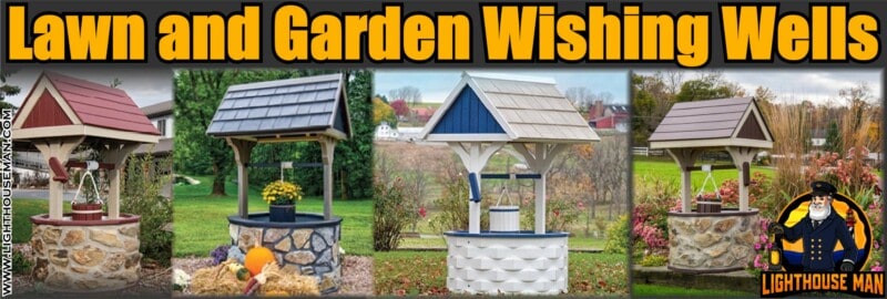Yard Wishing Wells for Garden Decor 
