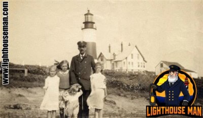 Lighthouse Keeper with Family