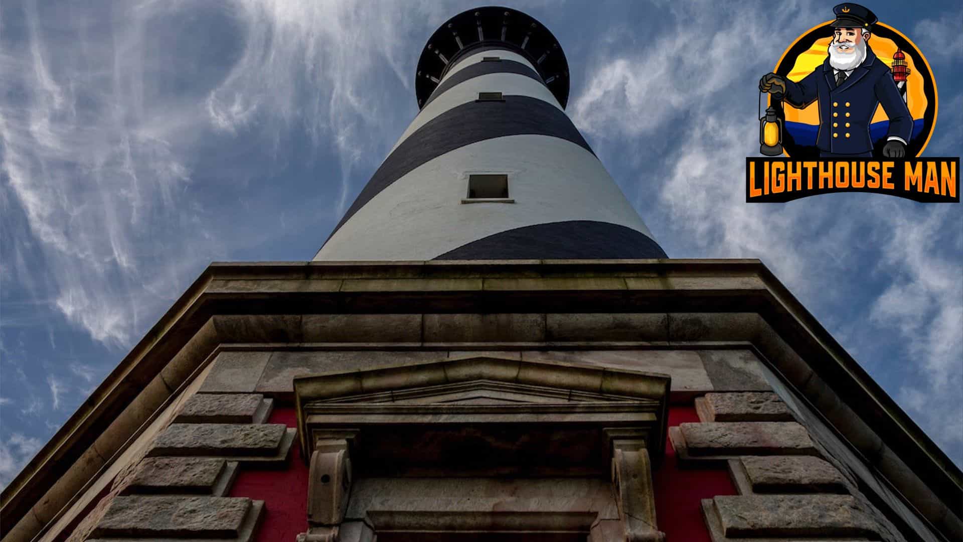Cape Hatteras Lighthouse Base Looking Up Looking up at the amazing Cape Hatteras Lighthouse