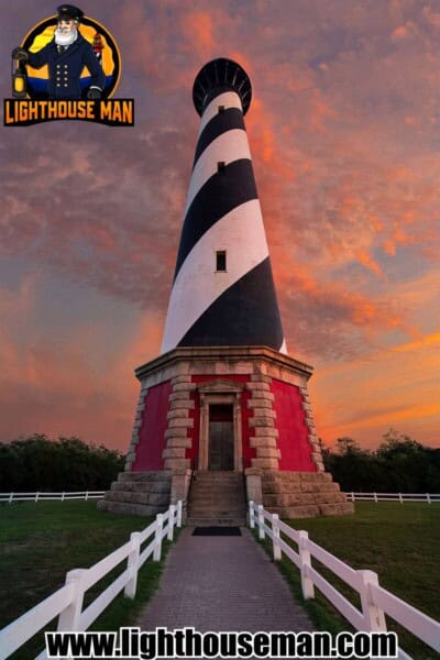 Cape Hatteras Lighthouse Front Walkway