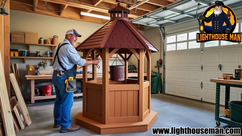 How to Build a DIY Lawn Wishing Well
