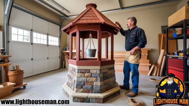 How to Build a DIY Yard and Garden Wishing Well
