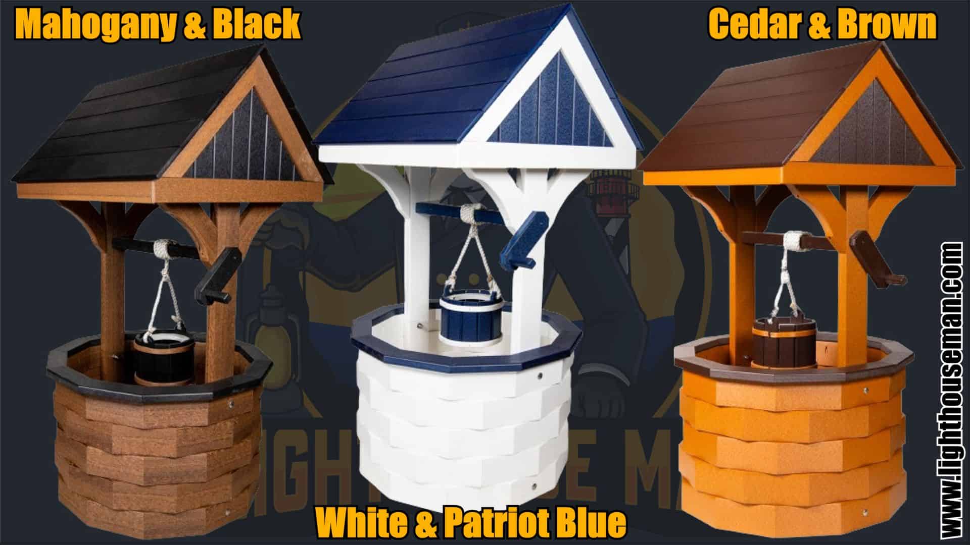 Poly Yard Wishing Well Covers