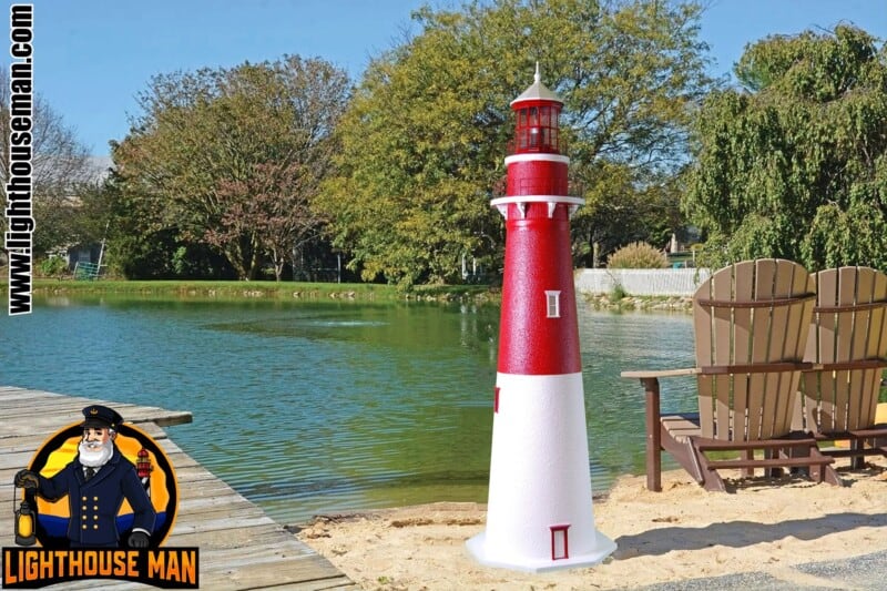Barnegat Yard Lighthouse at Dock Pond 