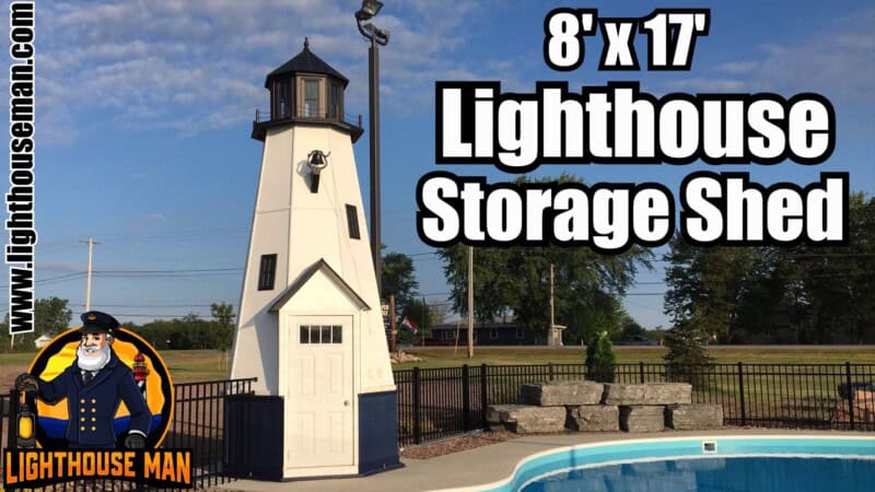 Lighthouse Storage Shed 