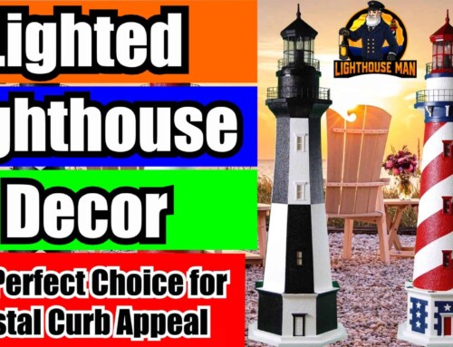Lighted Lighthouse Decor