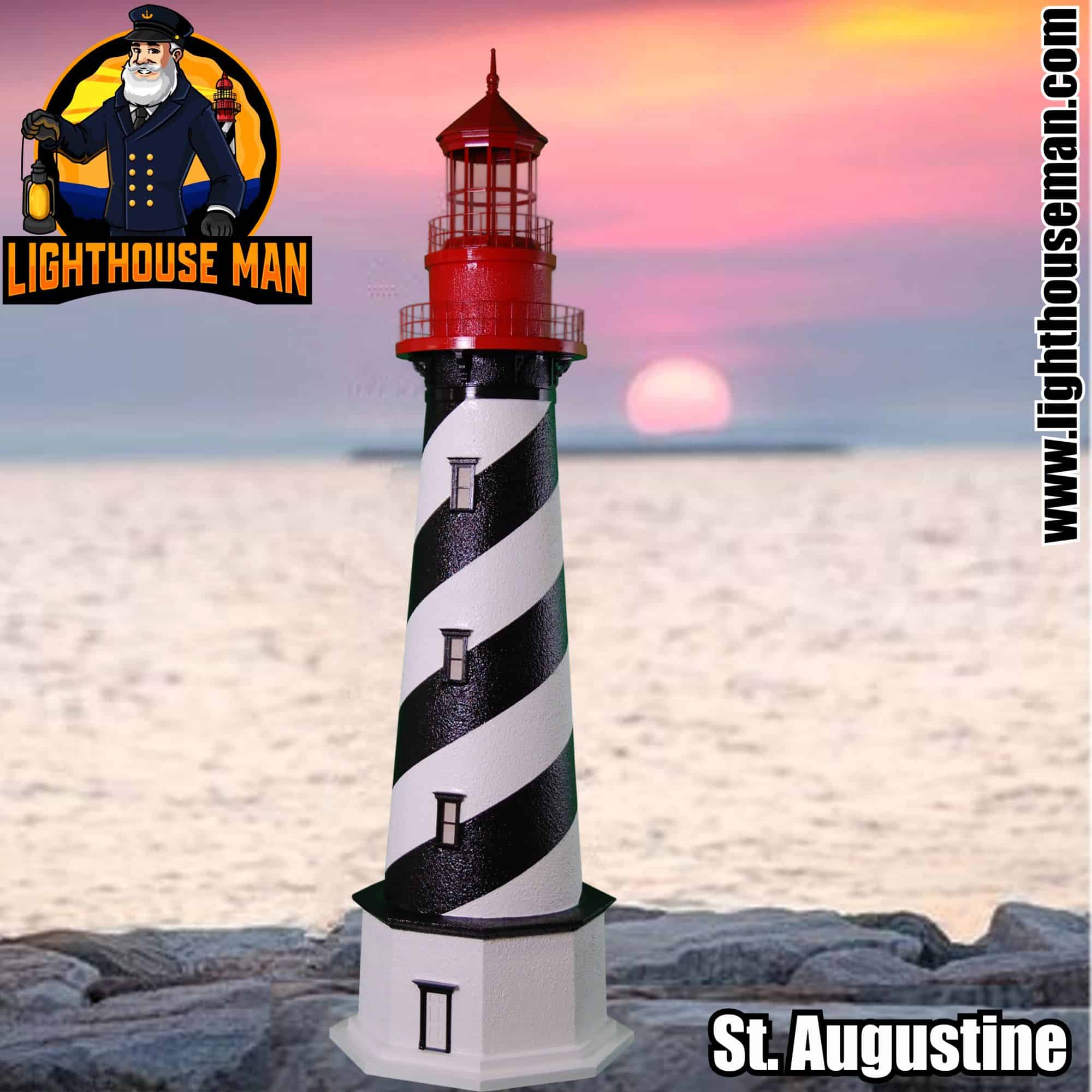 Florida's St. Augustine Yard Lighthouse Ornament